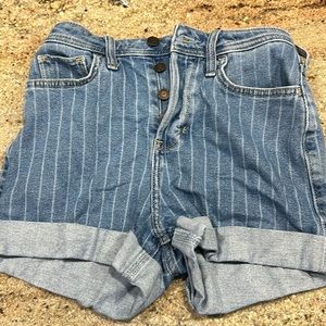 Hollister denim shorts